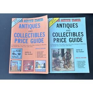 The Antiques And Collectibles Price Guide Trader Book 88 + 89 Vintage Lot Of 2